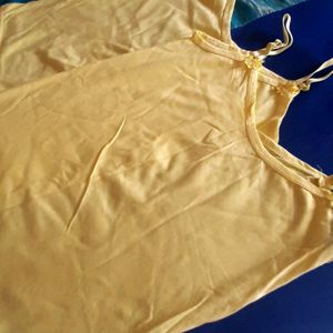 Camisole - Yellow (Pack Of One)