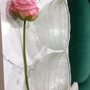 Glass Bowls, Set Of 6