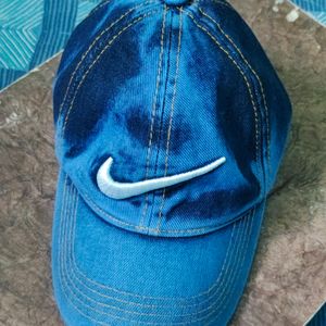 Nike Logo Denim Cap