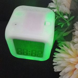 COLOR CHANGE DIGITAL ALARM CLOCK