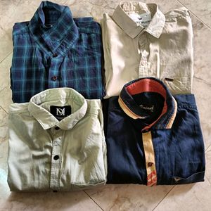 Pack Of 8 Men Shirts