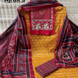 New Standard Karachi Cotton Suits Beautiful Women