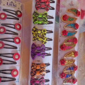 Colour Full Women Hair Clips.