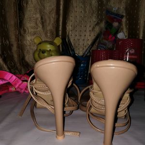 3 Inch Nude Colour Heels