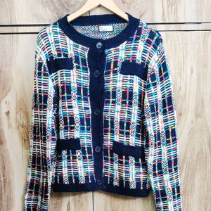 Multicolour Cardigan Size-42-44