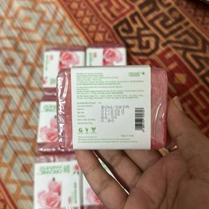 Rose Bathing Soap 7 Pieces