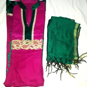 New Majenta Anarkali