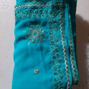 Women Embroidery Saree