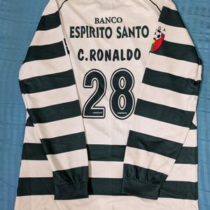 Ronaldo Football Jersey (Sporting+ Madrid) Combo.