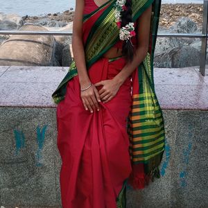 Saree With steached Blouse