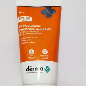 The derma co 1% Hyaluronic Sunscreen