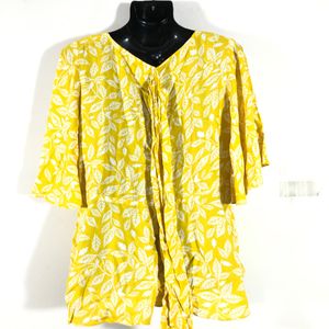 Yellow Printed Top(Women’s)