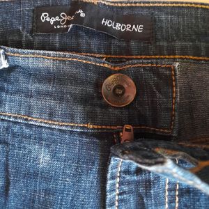 Navy Blue Denim Pepe Jeans (Men)