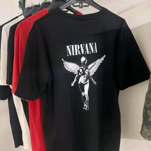 H&M Nirvana Oversized Gym Tee