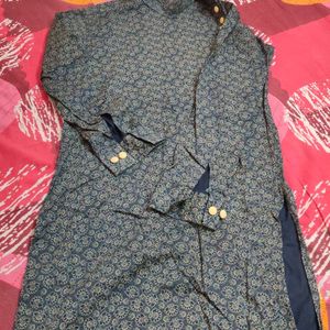 Beautiful Flower PrintKurta For Kids (8-10 Years)