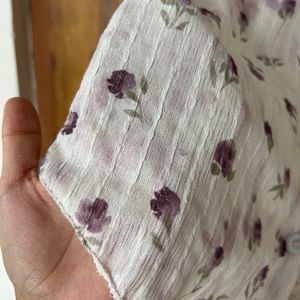 Lavender Printed Shirt