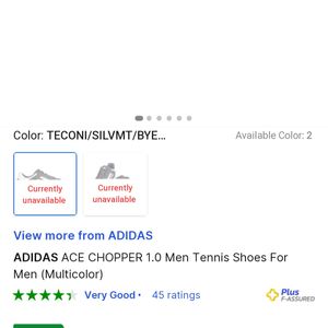 ADIDAS ACE 1.0 Shoes Mens Sports