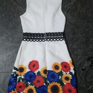 Floral Dress(white)