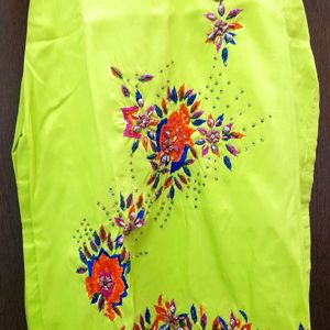 A Preety Kurta With Chunni & Pajami