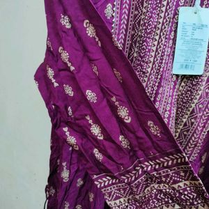 Rangila Wine Colour beautiful Anarkali