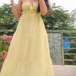 Yellow Viral Maxi Dress