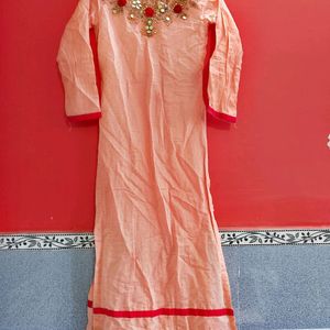 Churidar Suit With Designer Dupatta