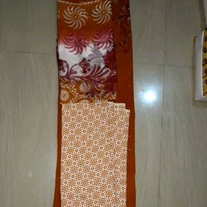 Unstitched Dress Material Of Top, Bottom & Dupatta