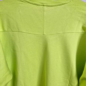 Oversized Neon Green Top