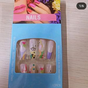 Big Size Fake Nails 1 Set