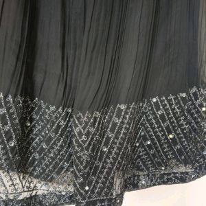 Black Heavy Lehnga Choli