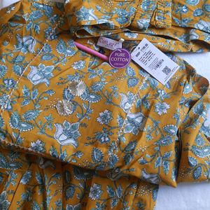 Floral Print Kurta Sets