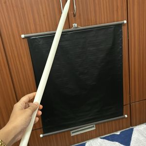 Black Paper Board With A Stick