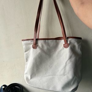 White Tote Bag