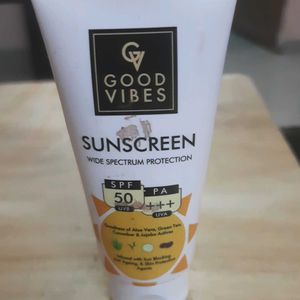 Good Vibes Sunscreen