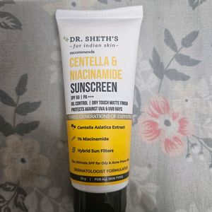 Dr. Sheths Centella and Niacinamide Sunscreen