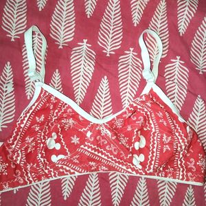 ❤️10 Times Use Sexy Bra Combo Red 🍒+ White 🤍