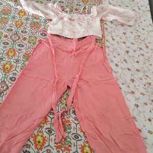 Cute Attractive Gorgeous Co Ord Set Girls5-6 Years