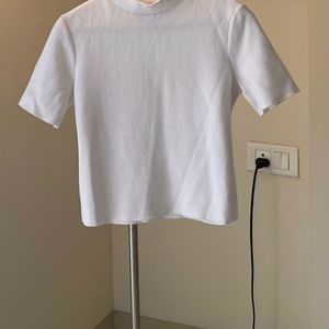 Zara High Neck Top