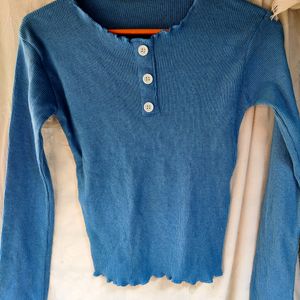 Sky Blue Colour Top