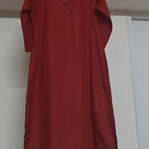 Beautiful Elegant Red Kurta