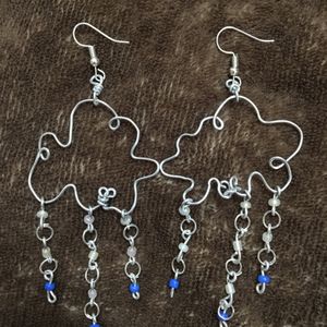 CUTE CLOUD & RAINDROP🌧DANGLING EARRINGS