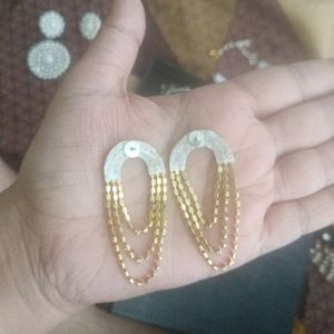 Handmade Rhinestone Earrings