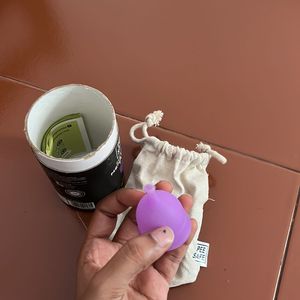 Pee Safe Menstrual Cup With Sterilizing Container