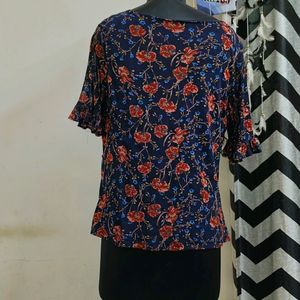 Plus Size Floral Top