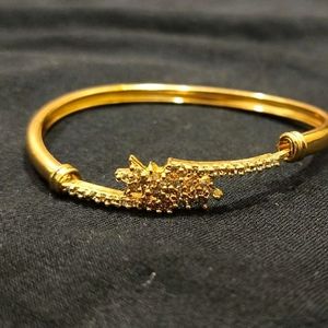 Golden Simple Bracelet ( Kada)