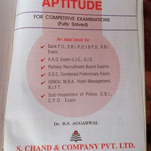 Quantitative Aptitude By R.S.Aggarwal