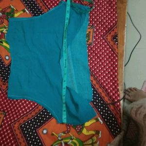 Co-ord Set Blouse Top Bluish Green