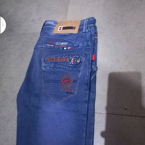 Man Denim Jeans.