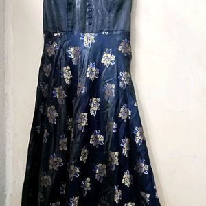 Ethnic Blue Gown