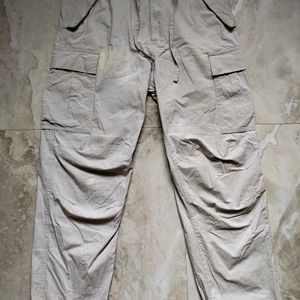 H&m Cargo Trousers Relaxed Fit